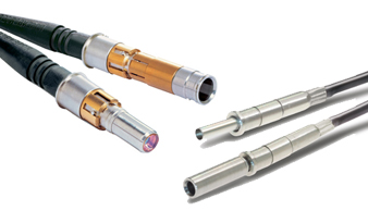 Hypertronics 光纖連接器擴束觸頭，尺寸5和尺寸12
